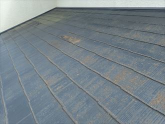 下屋の化粧スレート