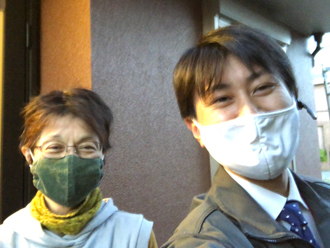 武蔵野市お客様顔写真前