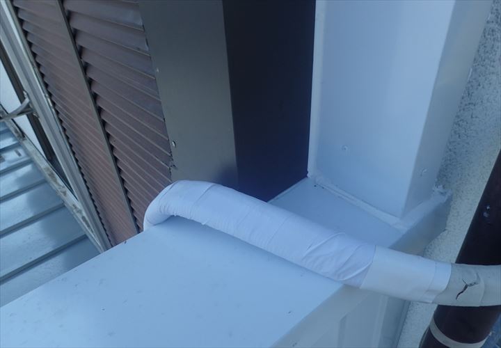 千葉市　パラペット工事完了