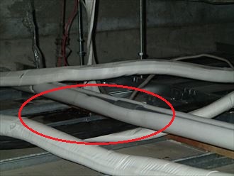 千葉市中央区　天井裏調査