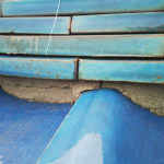 棟土が見えている