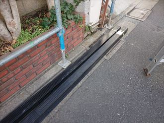 樹脂製貫板使用