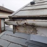 千葉市稲毛区　雨樋の状態