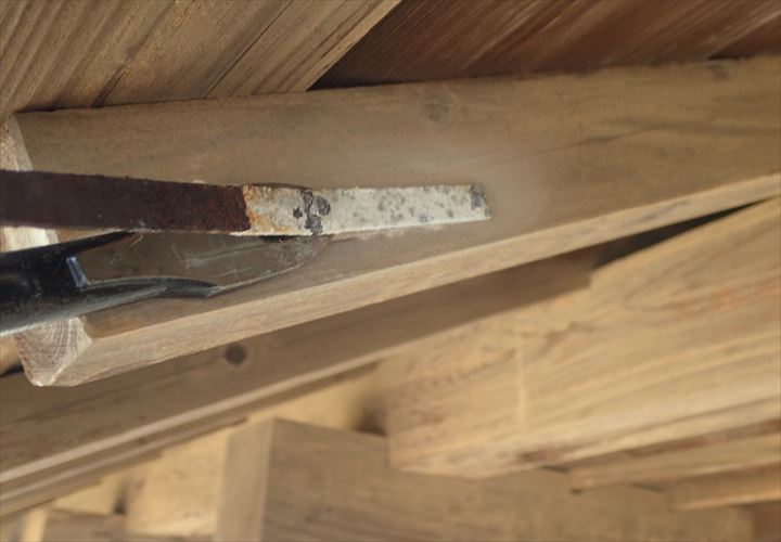 佐倉市　金具の取り外し