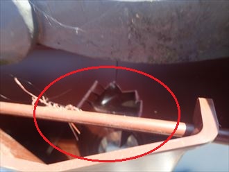 佐倉市　雨樋の加工状況