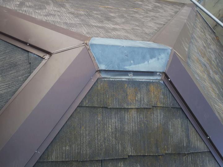 棟板金保険適用工事完成