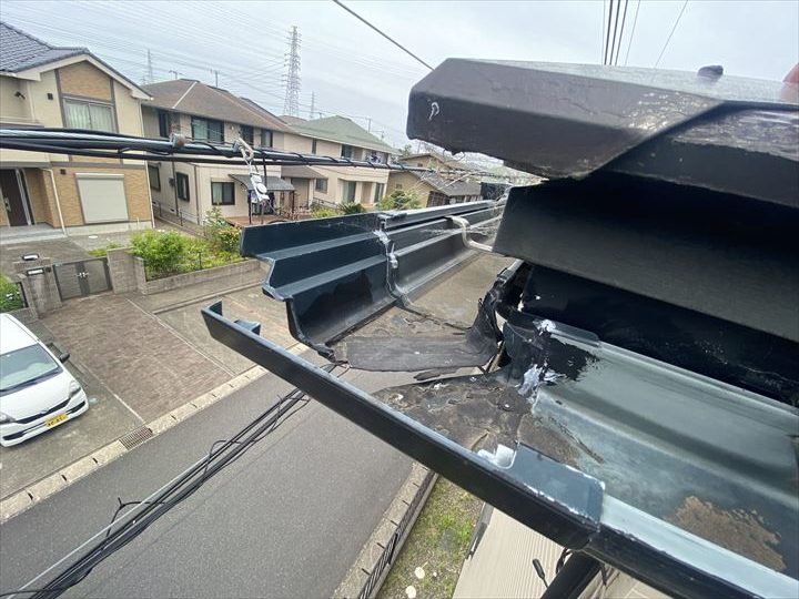 雨樋の破損