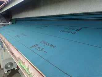 木更津市 防水紙の設置