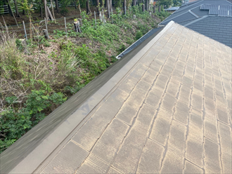 既存棟板金撤去