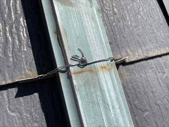 這樋の番線締め直し