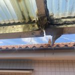 アルミベランダの不具合