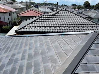 棟板金設置終了