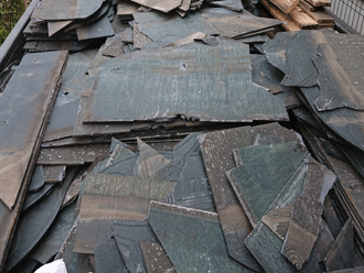 葺き替えでパミール撤去