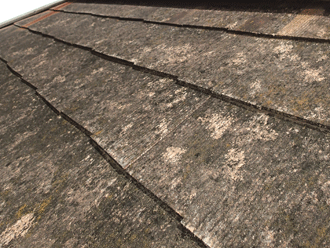 素地が見えている