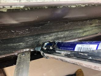 外壁取り合い部シーリング