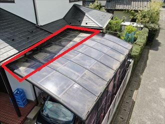 平板の劣化が目立ちます