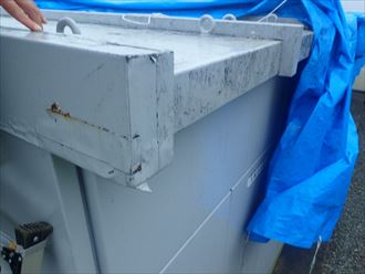 旭市　補修跡の劣化