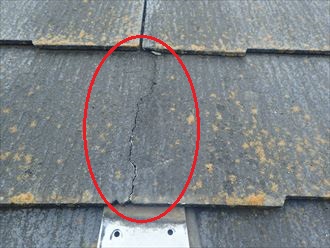 四街道市　ひび割れ