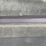 落下した棟板金