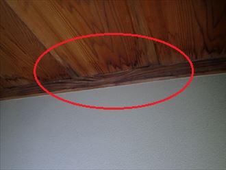 富津市　雨漏りの状況