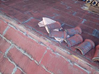 館山市　棟の取り外し