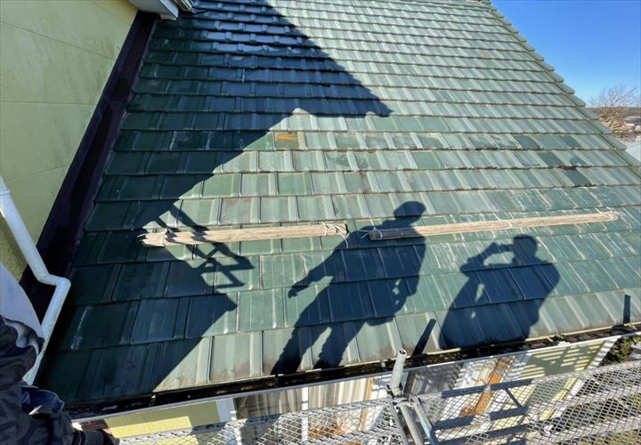 長生郡　屋根葺き直し工事完了