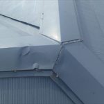 佐倉市　棟板金の状態