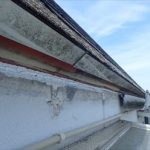 市原市　雨樋の欠損状況