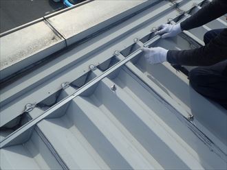 木更津市　面戸の取り付け