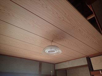 富津市　天井材張り