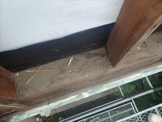 大網白里市　外壁の躯体の状態