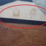 佐倉市　雨水の浸水跡