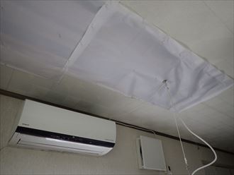 大網白里市　室内の雨漏り状況
