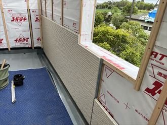 大網白里市　新規外壁張り