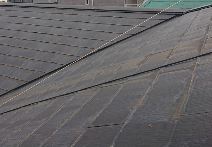 築30年程のスレート屋根
