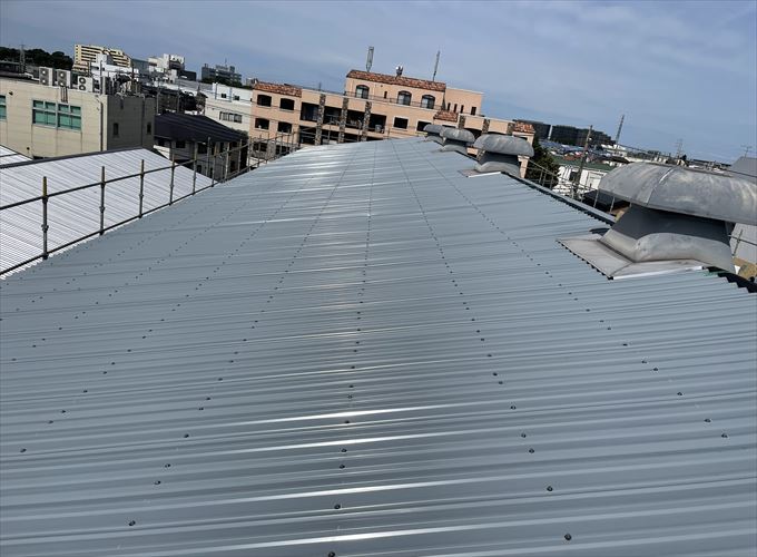 リフレアルーフ設置完了