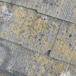 スレートに割れ