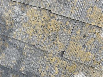 スレートに割れ