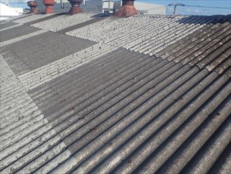 君津市　雨漏り上部の屋根