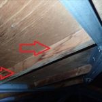 四街道市　垂木に染み