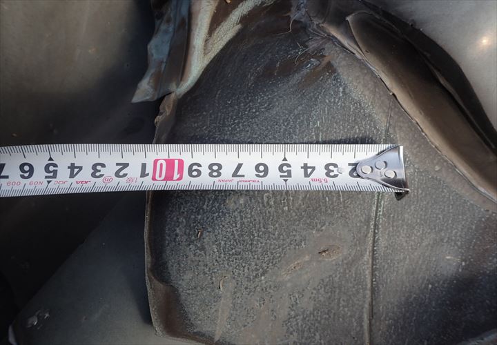 市原市　谷板金の形状