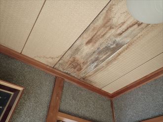 君津市　室内の雨漏り