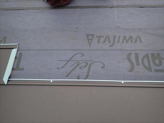 佐倉市　新規屋根材張り