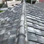 築40年が経過した瓦屋根