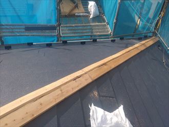 四街道市　貫板の設置