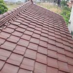 漆喰が剥がれていると指摘された瓦屋根