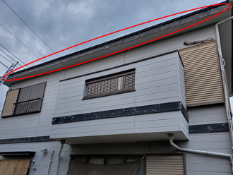 雨樋が外れてしまったお住まい