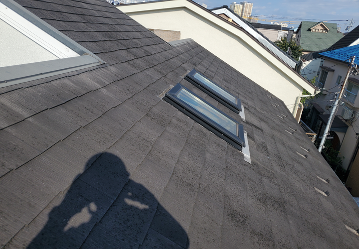 袖ヶ浦市岩井のお住まいに設置された天窓