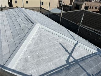 屋根塗装　下塗り