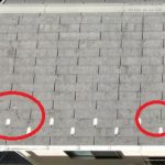 スレートの割れ